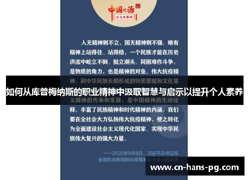 如何从库普梅纳斯的职业精神中汲取智慧与启示以提升个人素养